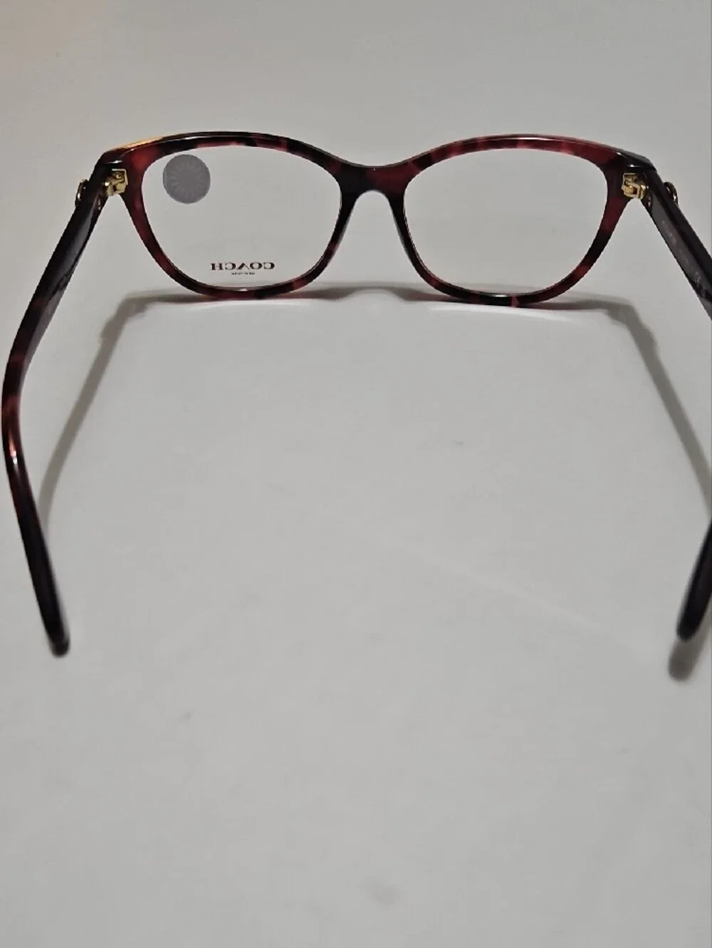 Coach 6180 Milky Wine Tortoise Eyeglasses Frames 5658 54 16 140